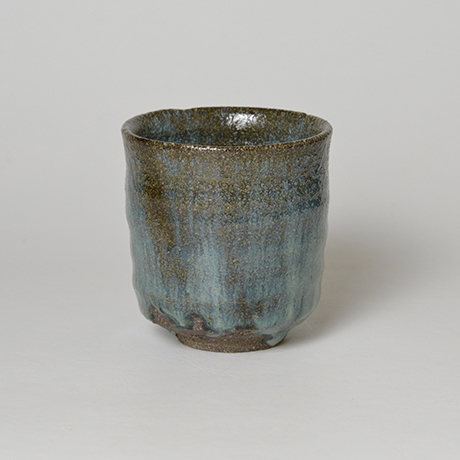 「No.70　石斑湯呑 / Tea cup, Ishi-madara (Stone ash glaze)」の写真　その2