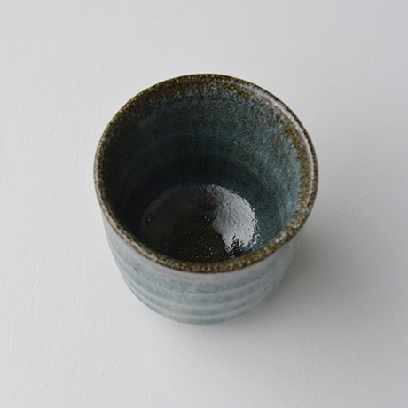 「No.70　石斑湯呑 / Tea cup, Ishi-madara (Stone ash glaze)」の写真　その3