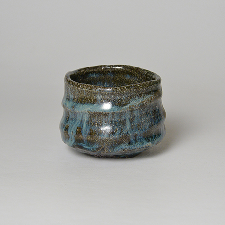 「No.72　石斑ぐい呑 / Sake cup, Ishi-madara (Stone ash glaze)」の写真　その2