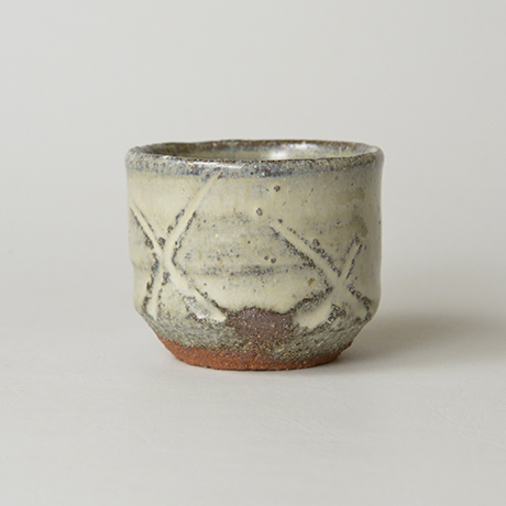 「No.G-19 斑唐津ぐい呑 / Sake cup, Madara-karatsu」の写真　その1