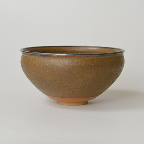 「1. 板谷波山　天目茶盌 / ITAYA Hazan　Tea bowl, Tenmoku shape」の写真　その3