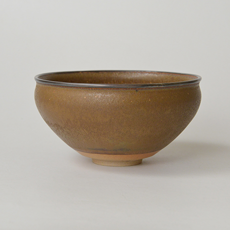 「1. 板谷波山　天目茶盌 / ITAYA Hazan　Tea bowl, Tenmoku shape」の写真　その4