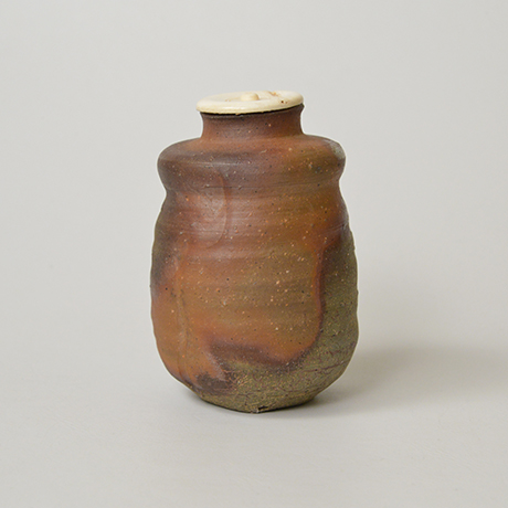 「10. 金重陶陽　備前茶入 / KANESHIGE Toyo　Tea caddy, Bizen」の写真　その2