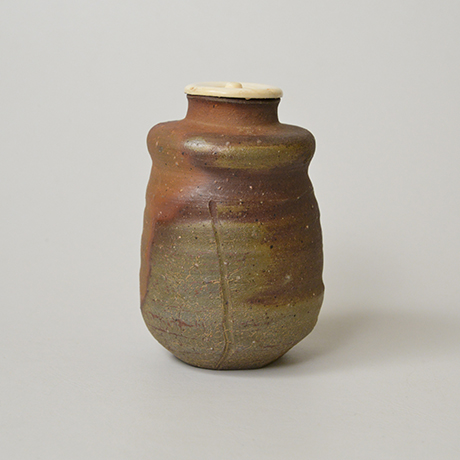 「10. 金重陶陽　備前茶入 / KANESHIGE Toyo　Tea caddy, Bizen」の写真　その3