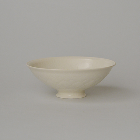 「18. 塚本快示　白瓷小碗 / TSUKAMOTO Kaiji　Small cup, White porcelain」の写真　その3