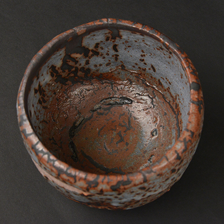 「K-1 荒川豊藏　鶴　志野茶碗　/　ARAKAWA Toyozo　Tea Bowl, Shino, crane motif」の写真　その5