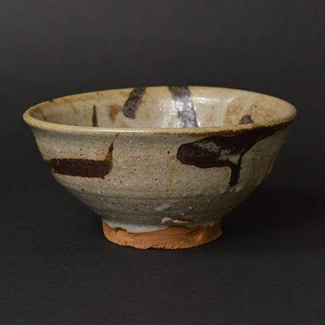 「K-12 加藤唐九郎　絵唐津茶盌　/　KATO Tokuro  Tea Bowl, E-karatsu」の写真　その1