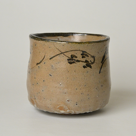 「HP27 丸田宗彦 絵唐津筒茶盌 / MARUTA Munehiko  Chawan, E-karatsu, Cylindrical shape」の写真　その2