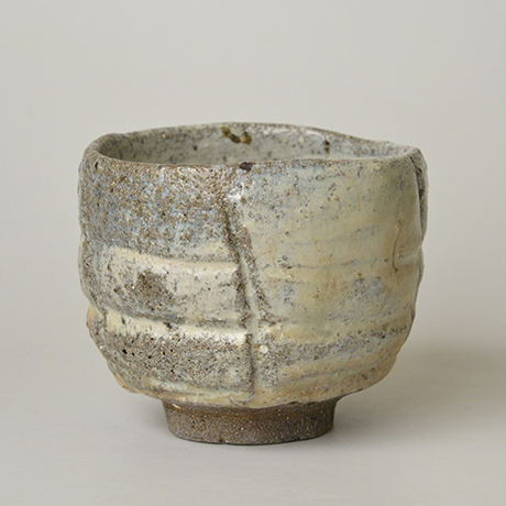 「HP28 丸田宗彦 斑唐津彫茶盌 / MARUTA Munehiko  Chawan, Madara-karatsu with carving pattern」の写真　その3