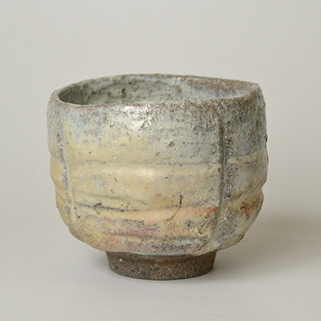 「HP28 丸田宗彦 斑唐津彫茶盌 / MARUTA Munehiko  Chawan, Madara-karatsu with carving pattern」の写真　その4