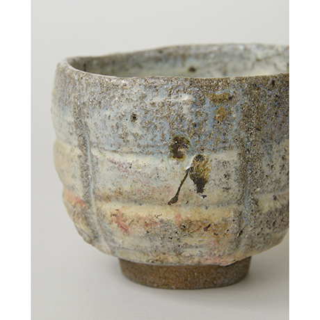 「HP28 丸田宗彦 斑唐津彫茶盌 / MARUTA Munehiko  Chawan, Madara-karatsu with carving pattern」の写真　その7