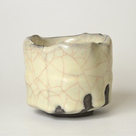 「HP34 若尾経 象牙瓷茶碗 / WAKAO Kei  Chawan, Ivory-colored celadon」の写真　その1