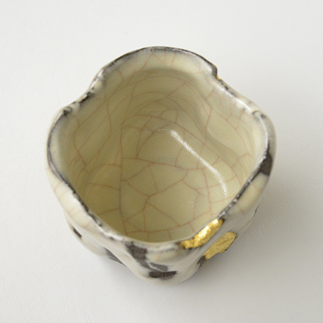 「HP35 若尾経 象牙瓷茶碗 / WAKAO Kei  Chawan, Ivory-colored celadon」の写真　その5