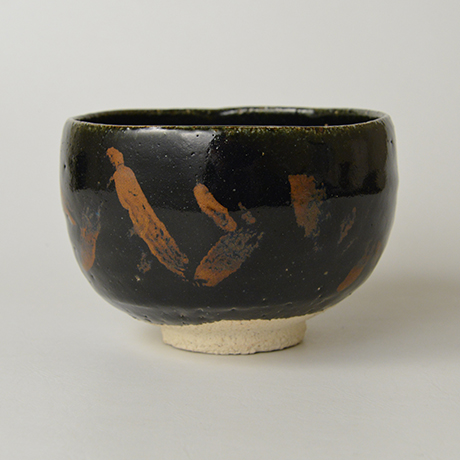 「K-4 石黒宗麿　鵲鴣斑盌　/  ISHIGURO Munemaro　Chawan, Partridge feather pattern」の写真　その2