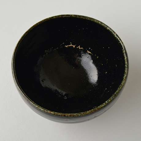 「K-4 石黒宗麿　鵲鴣斑盌　/  ISHIGURO Munemaro　Chawan, Partridge feather pattern」の写真　その5