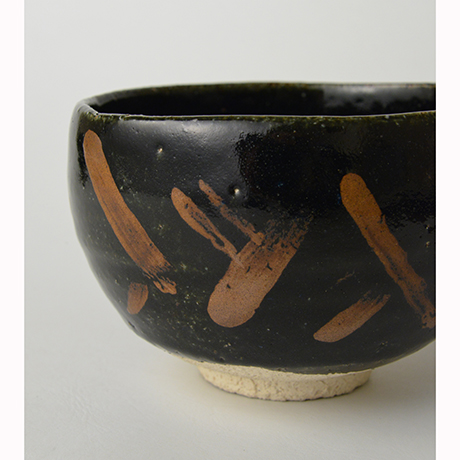 「K-4 石黒宗麿　鵲鴣斑盌　/  ISHIGURO Munemaro　Chawan, Partridge feather pattern」の写真　その7