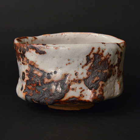 K-8 鈴木藏 志野茶碗 / SUZUKI Osamu Tea Bowl, Shino | しぶや黒田陶苑