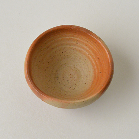 「No.19　金重素山　伊部ヒダスキ盃 / KANESHIGE Sozan　Sake cup, Imbe Hidasuki」の写真　その5