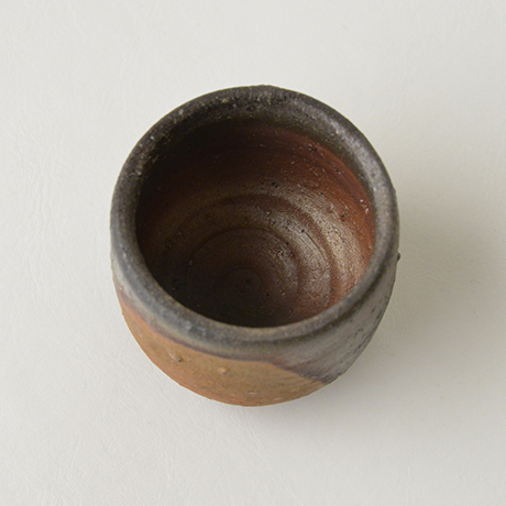 「No.21　金重道明　伊部酒呑 / KANESHIGE Michiaki　Sake cup, Imbe」の写真　その4