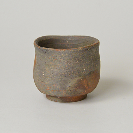「No.22　金重道明　伊部酒呑 / KANESHIGE Michiaki　Sake cup, Imbe」の写真　その2