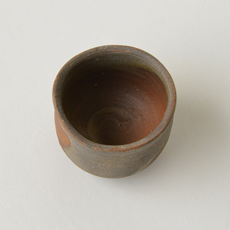 「No.22　金重道明　伊部酒呑 / KANESHIGE Michiaki　Sake cup, Imbe」の写真　その5