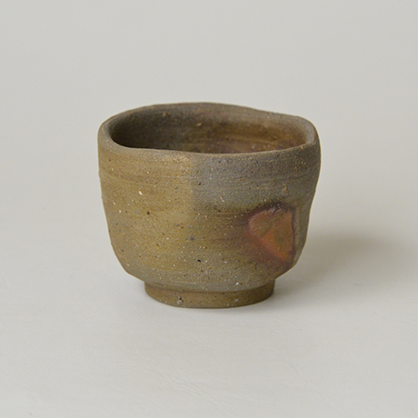 「No.23　金重道明　伊部酒呑 / KANESHIGE Michiaki　Sake cup, Imbe」の写真　その4