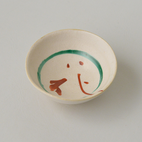 「No.38　小山冨士夫　花酒觴 / KOYAMA Fujio　Sake cup, Overglaze red」の写真　その1