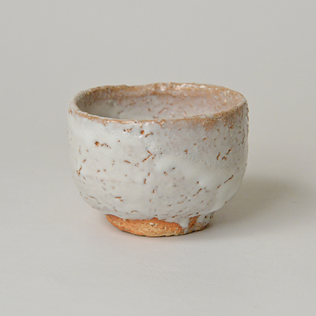 「No.4　三輪休和　萩酒盃 / MIWA Kyuwa　Sake cup, Hagi」の写真　その4