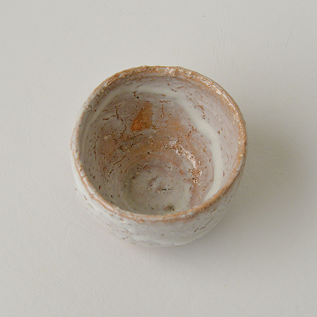 「No.4　三輪休和　萩酒盃 / MIWA Kyuwa　Sake cup, Hagi」の写真　その5