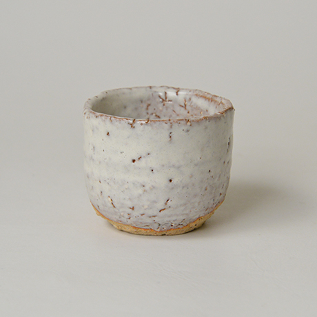 「No.46　三輪休和　萩焼酒呑 / MIWA Kyuwa　Sake cup, Hagi」の写真　その4