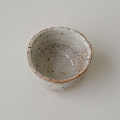 「No.46　三輪休和　萩焼酒呑 / MIWA Kyuwa　Sake cup, Hagi」の写真　その5