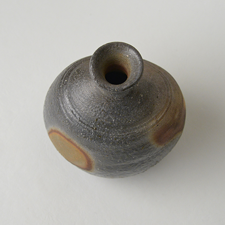 「No.52　金重道明　伊部扁壷徳利 / KANESHIGE Michiaki　Tokkuri, Imbe, Flat vessel shape」の写真　その5