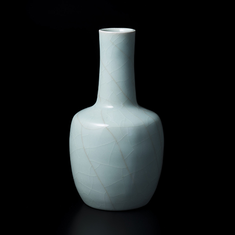 「No.2　粉青砧 / Vase, Funseiji, Celadon」の写真　その1