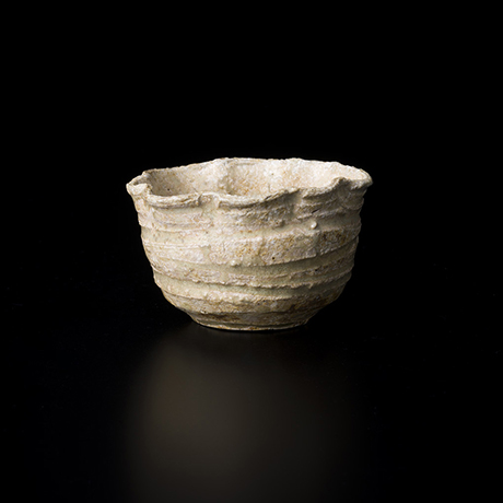 「No.12　灰釉輪花盃 / Sakazuki, Flower shaped, Ash glaze」の写真　その1