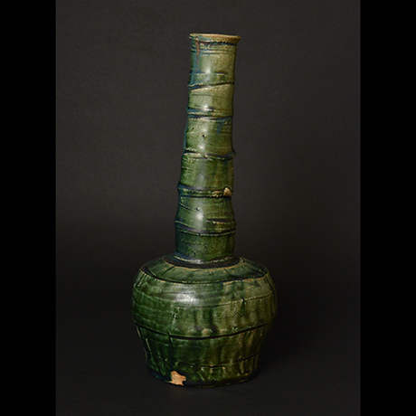 「No.3　織部砧花生 / Vase, Oribe」の写真　その3