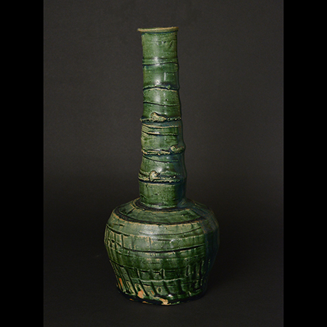 「No.3　織部砧花生 / Vase, Oribe」の写真　その5