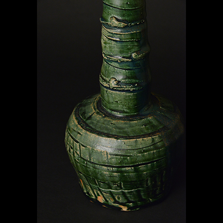 「No.3　織部砧花生 / Vase, Oribe」の写真　その7