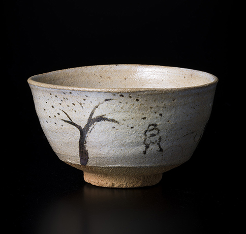 「No.162　絵唐津（桜の下馬子）　／　Chawan, E-karatsu, A horse under the cherry blossom tree design」の写真　その1