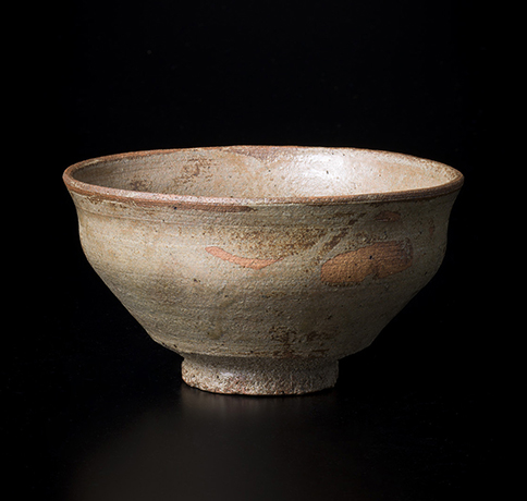 「No.44　柿の蔕風　銘：山路　／　Chawan, Kaki no heta shape, “Yamaji”」の写真　その1