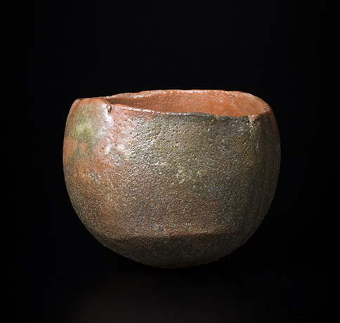 「No.29　赤楽　銘：深山路　／　Chawan, Red Raku, “Miyama ji”」の写真　その1