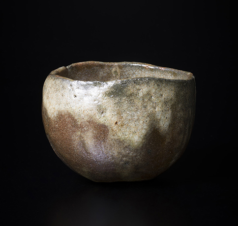 「No.15　赤楽　銘：ぼたん雪　／　Chawan, Red Raku, “Botan Yuki”」の写真　その1