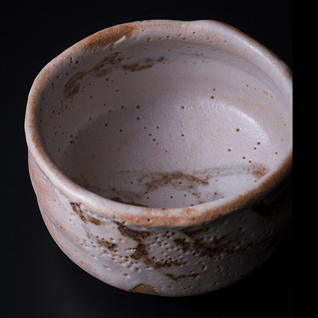 「No.75　志野　銘：柳桜　／　Chawan, Shino, “Yanagi zakura”」の写真　その2