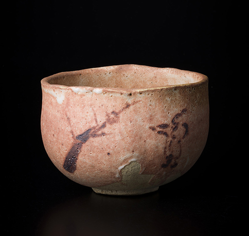 「No.78　志野　銘：天神　／　Chawan, Shino, “Tenjin”」の写真　その1