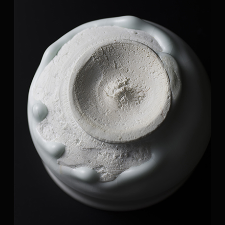 「13.　塚本快示　白瓷茶碗　／　TSUKAMOTO Kaiji　Chawan, White porcelain」の写真　その2