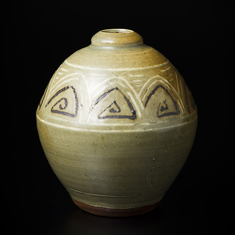 「14.　バーナード・リーチ　Kwahei (花瓶)	　／　Bernard LEACH　Kwahei (Flower vase)」の写真　その1