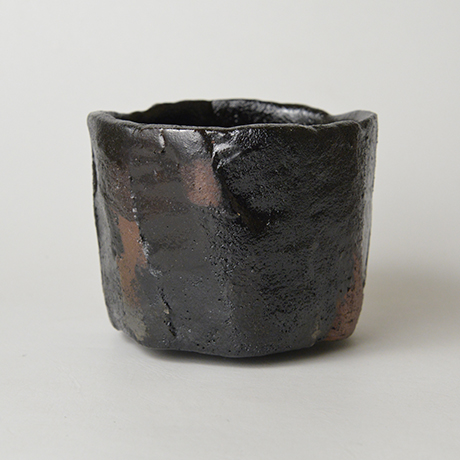 「22. 　直木美佐　黒楽茶碗　銘「鞍馬」　／　NAOKI Misa　Chawan, Raku, “Kurama”」の写真　その4