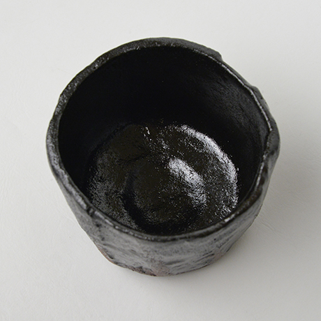 「22. 　直木美佐　黒楽茶碗　銘「鞍馬」　／　NAOKI Misa　Chawan, Raku, “Kurama”」の写真　その5