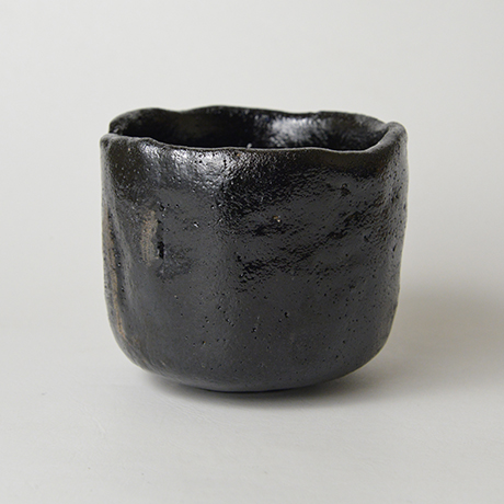 「23. 　直木美佐　黒楽茶碗　銘「夢路」　／　NAOKI Misa　Chawan, Raku, “Yumeji”」の写真　その2