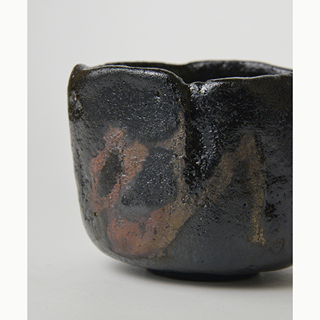 「23. 　直木美佐　黒楽茶碗　銘「夢路」　／　NAOKI Misa　Chawan, Raku, “Yumeji”」の写真　その7