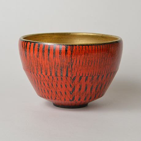 「28.　前田正博　色茶碗　／　MAEDA Masahiro　Chawan, Overglaze enamels」の写真　その2